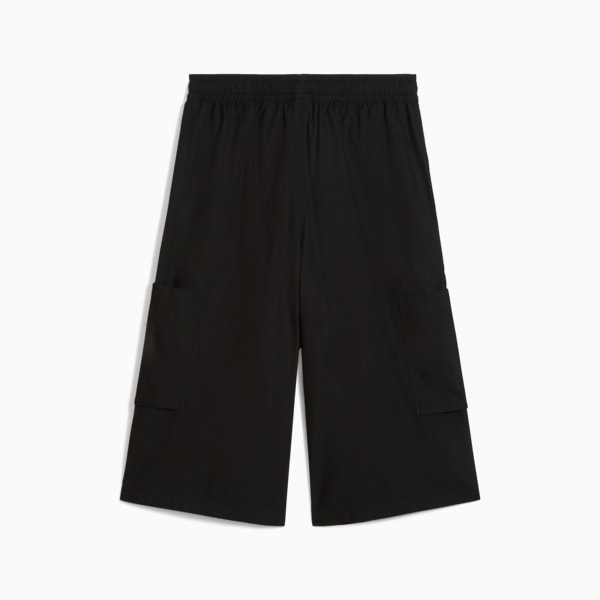 FUTURE.PUMA.ARCHIVE Relaxed Cargo 16" Jorts Unisex, PUMA Black, extralarge